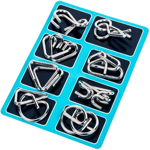 🔥Metal Puzzle Ring,Educational intellectual Toys IQ Toys,Metal Brain teaser Puzzles