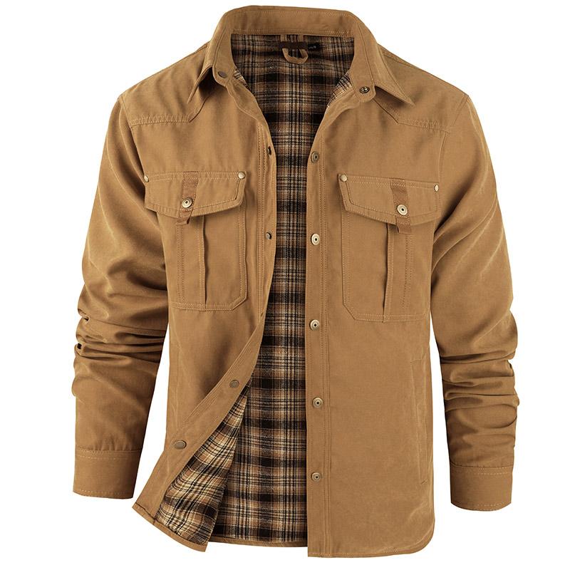 TimberRidge - Cozy Plaid Cold-Weather Jacket
