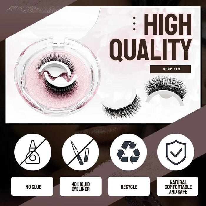 LashLove Self-Fix Adhesives and Reusable Eyelashes