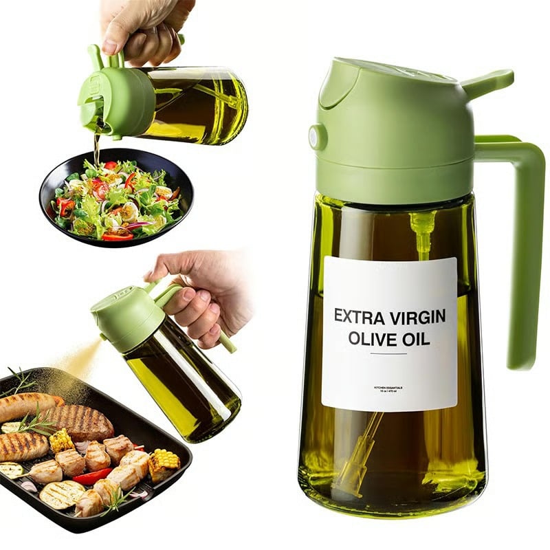 FlavorMist – Glass Oil Sprayer & Dispenser
