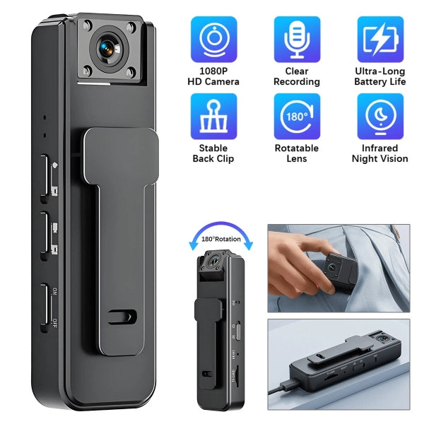 CaptureFlex – Smart 2K Pocket Camera Recorder