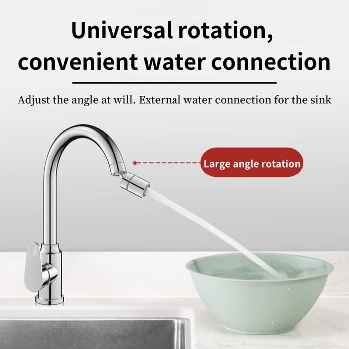 AquaFlex – Splash Proof Faucet Nozzle