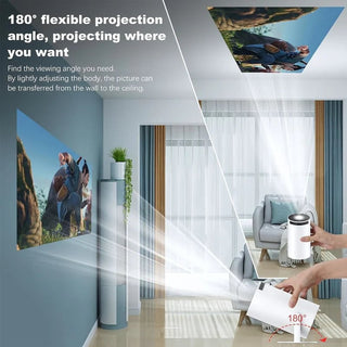 SkyBeam  – Portable Projector with 4K Clarity