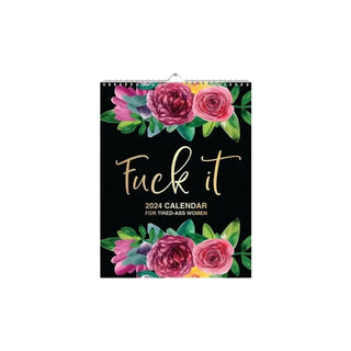 2024 Calendar For Tired-Ass Women Metic
