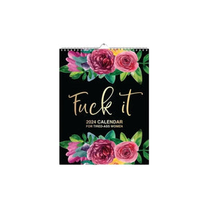 2024 Calendar For Tired-Ass Women Metic