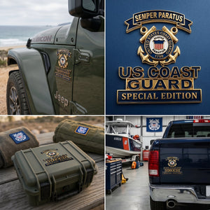 🇺🇸 Last Day Promo: 49% OFF 🎖️-US Coast Guard Semper Paratus Car Emblem Metal Badge - ✈️Buy 2 Free Shipping Today!