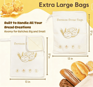 FreshHive – Beeswax Cotton Bread Storage Bag