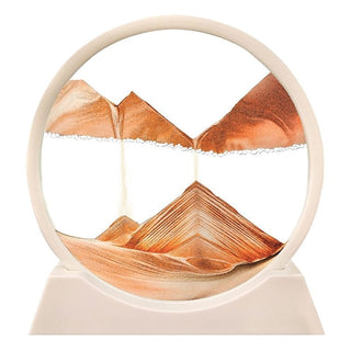TranquilScape - 3D Sand Motion Hourglass – Relax & Inspire