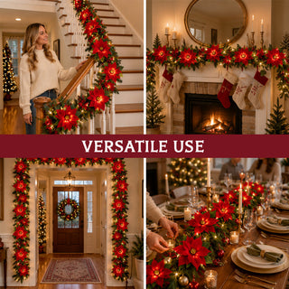 ChristmasLume – Premium Christmas Flower String Lights