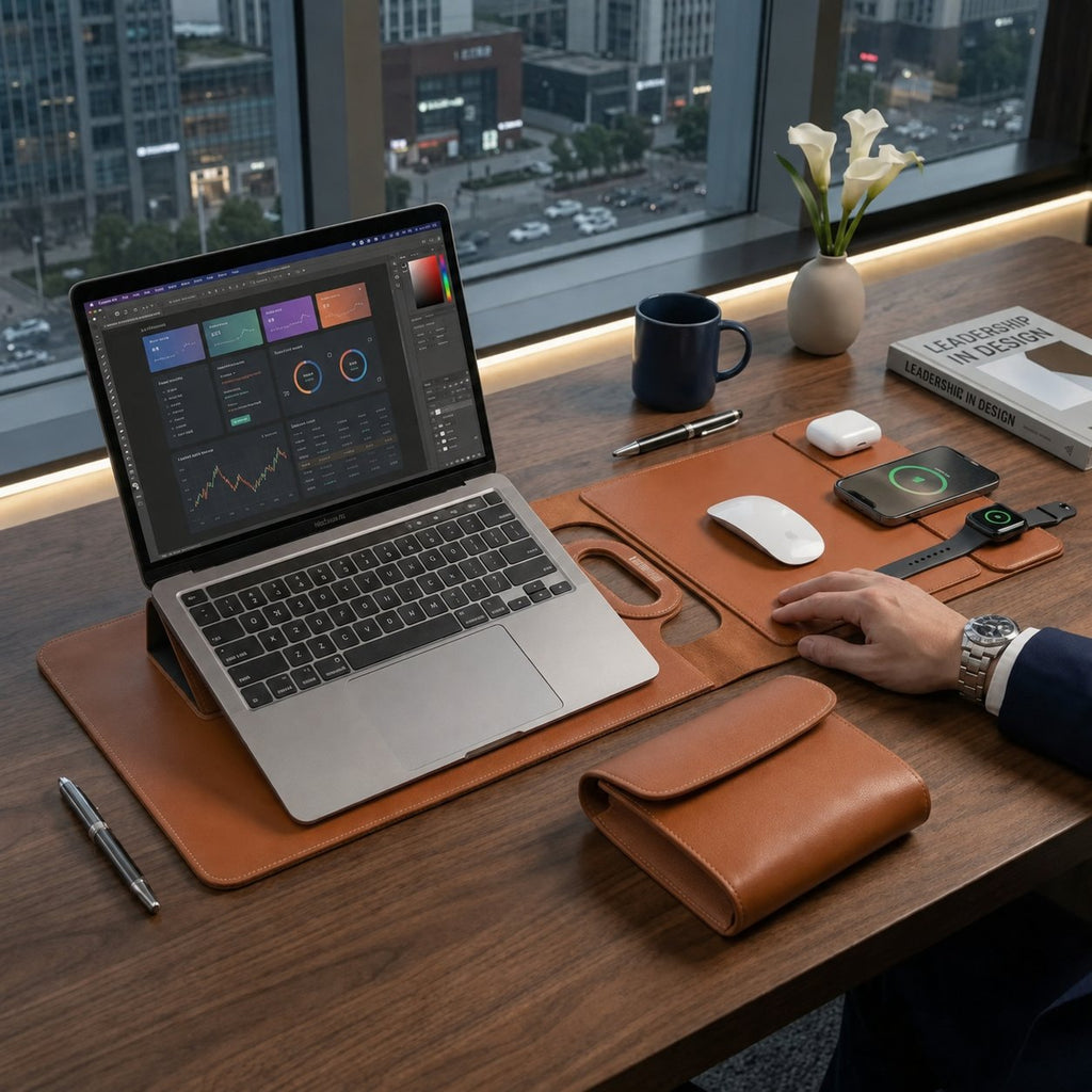 TechNest – Premium Wireless Charging Laptop Bag