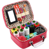StitchHaven – Portable Sewing Kit in Leather Case