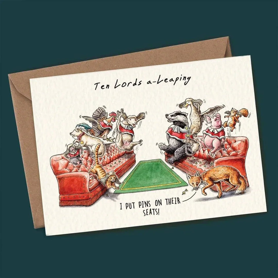 Jolly Jingles | 12 Days of Christmas Card Set