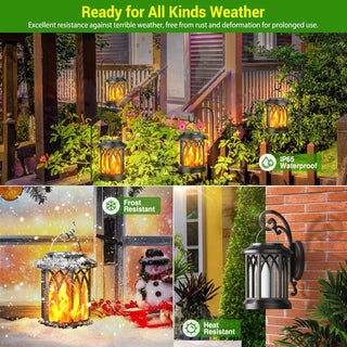 Twilight Ember - Flame Lantern for Cozy Outdoor Nights