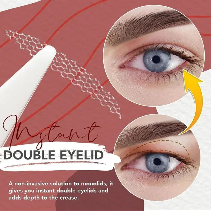 New Glue-Free Ultra Natural Invisible Double Eyelid Sticker Marnetic