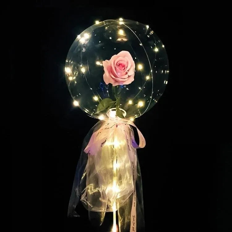 GlowRose – LED Fantasy Balloon Bouquet