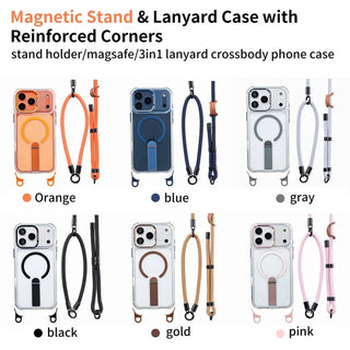 MagnaTether – Clear iPhone Case With Detachable Lanyard
