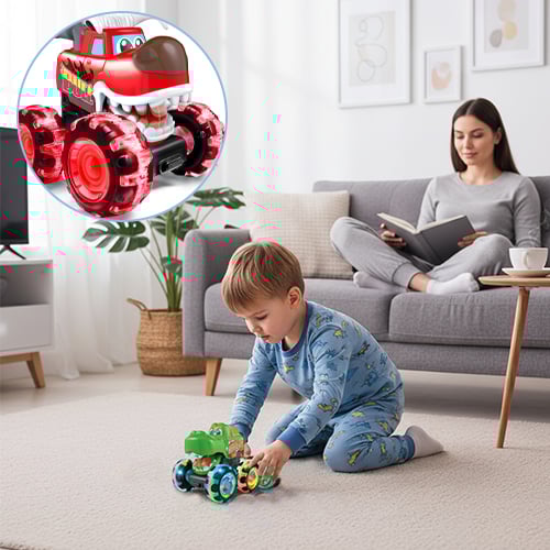 GlowRampage - Big Foot Monster Car – Roll Fast, Shine Bright