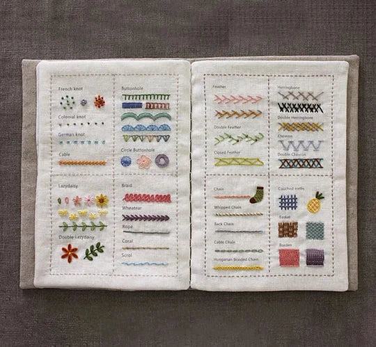 StitchScape – Creative Embroidery Notebook