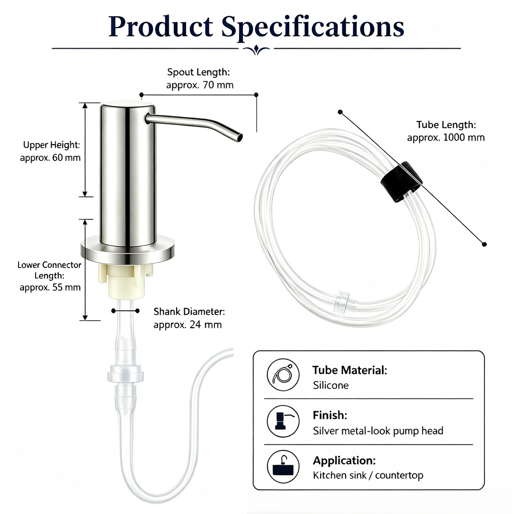 FlowSink – 360° Kitchen Soap Dispenser System