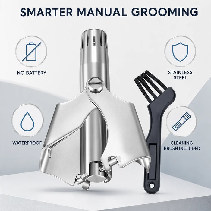 NoseGuard – Precision Manual Grooming Trimmer