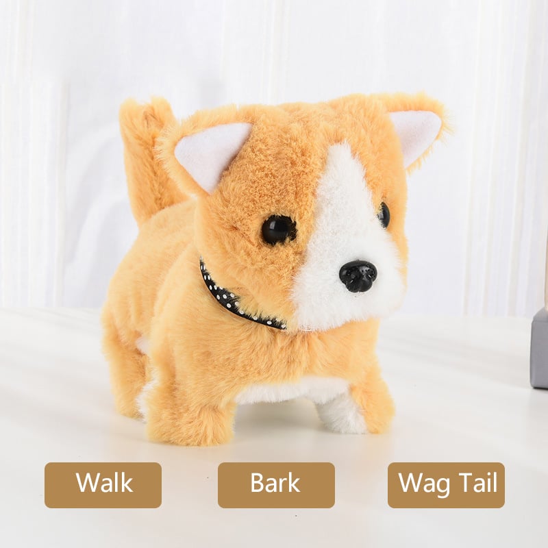 HugTail - Realistic Walking and Barking Plush Dog