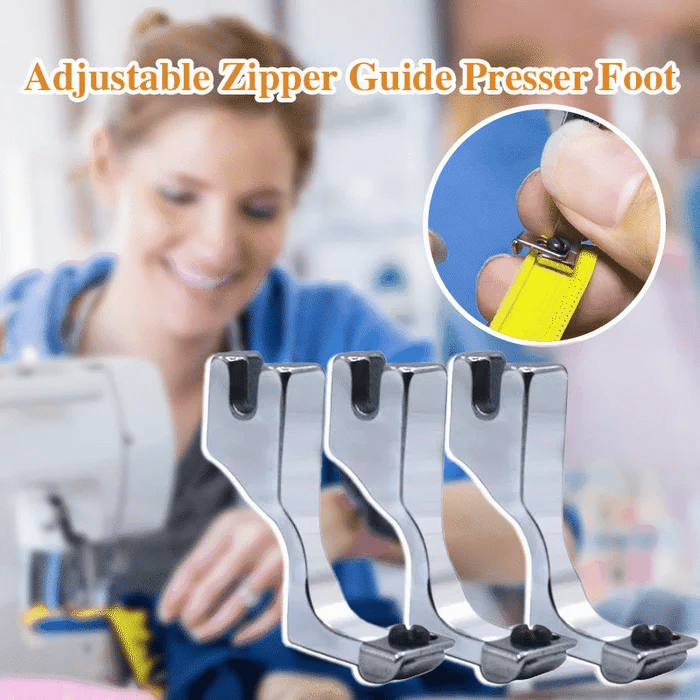 ZipAlign – Adjustable Invisible Zipper Presser Foot