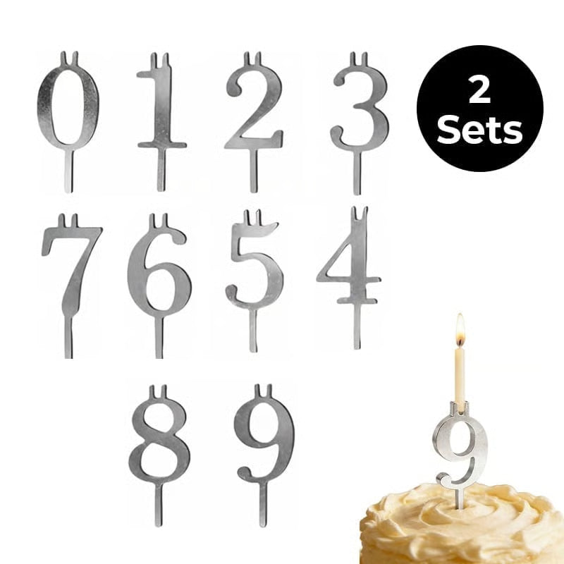 CandleNest – Number Birthday Candle Holder Set
