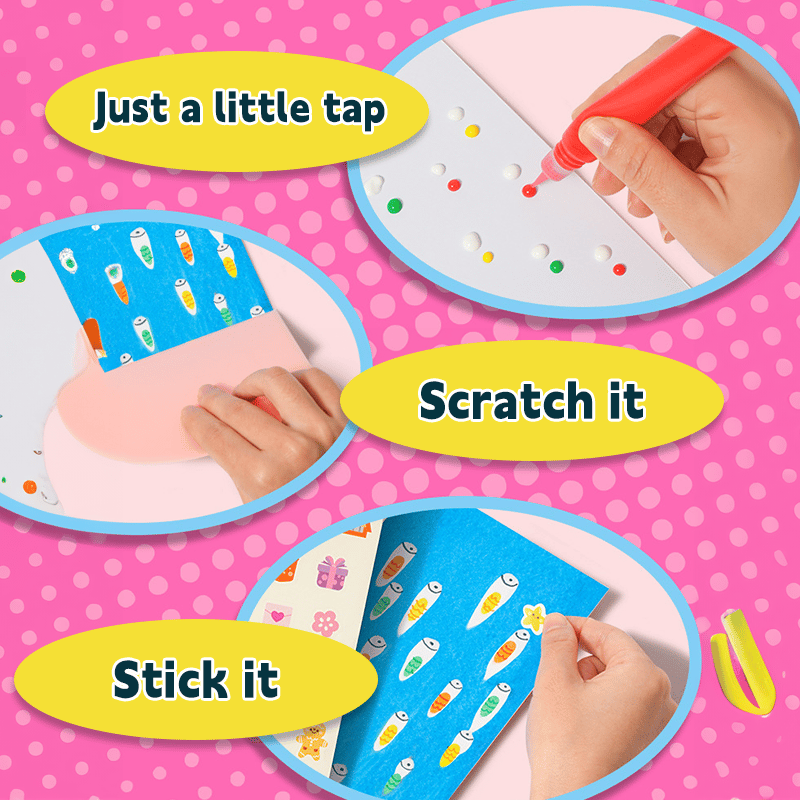 MagicScratch - 20 Pcs Rainbow Art Kit