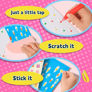 MagicScratch - 20 Pcs Rainbow Art Kit