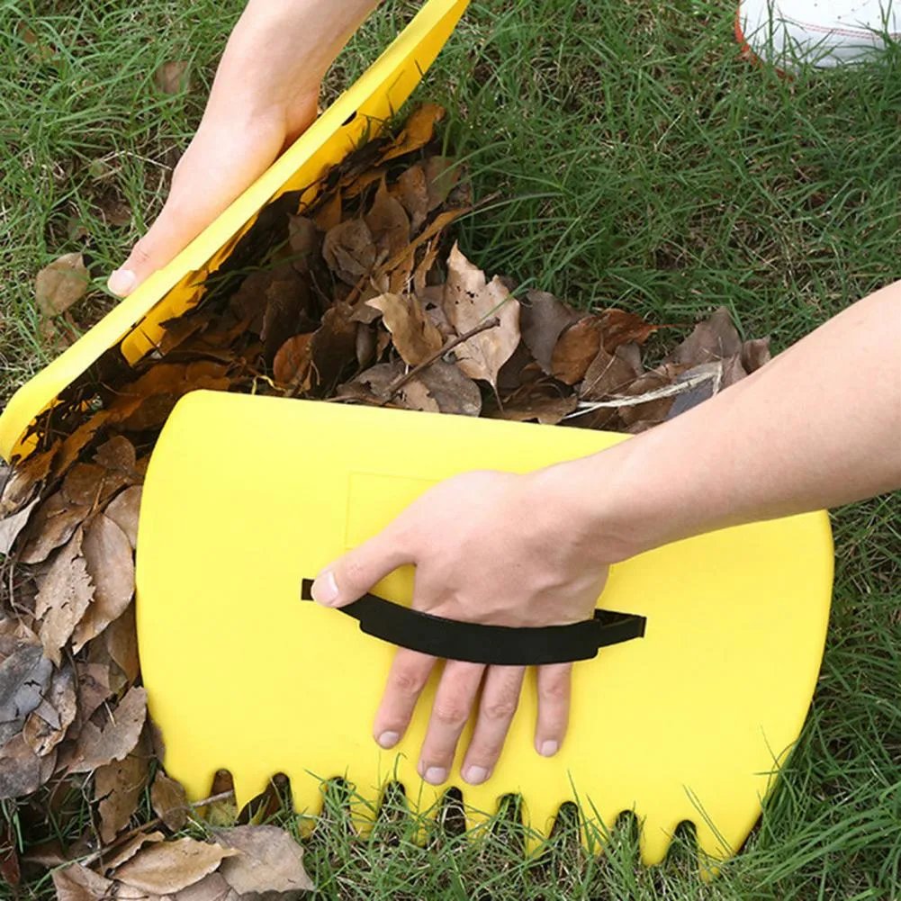 GreenGrip Garden Scoops - Durable Leaf & Debris Collector