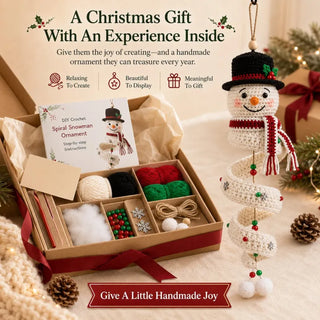 SnowCraft – Complete Crochet Snowman DIY Kit