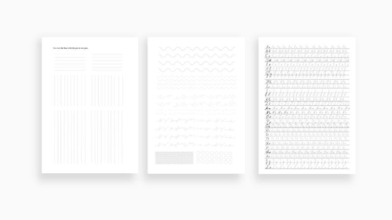 WriteRight - Handwriting Fundamentals Practice Sheets