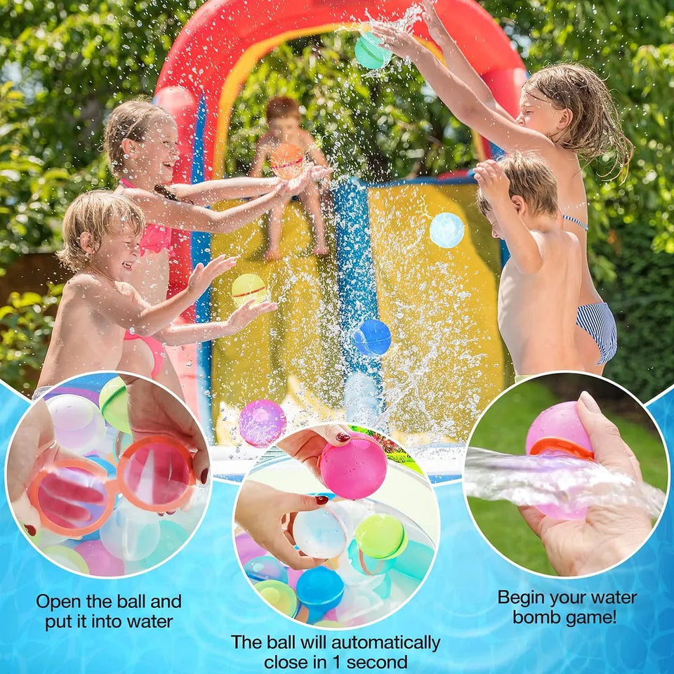 Reusable Self Sealing Water Bomb Balloons