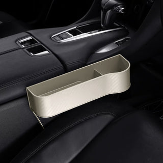 DriveMate – Multi Pocket Leather Car Seat Storage Organizer