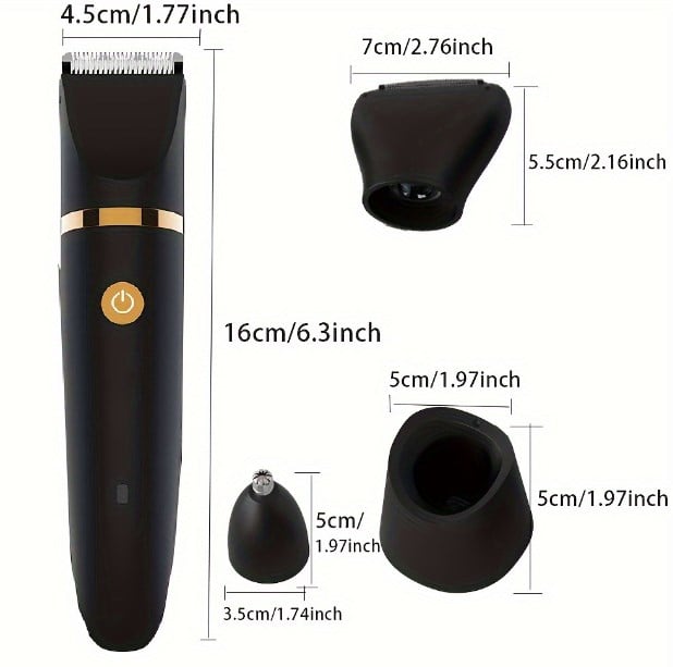 PowerGroom | 3-in-1 Electric Body Shaver