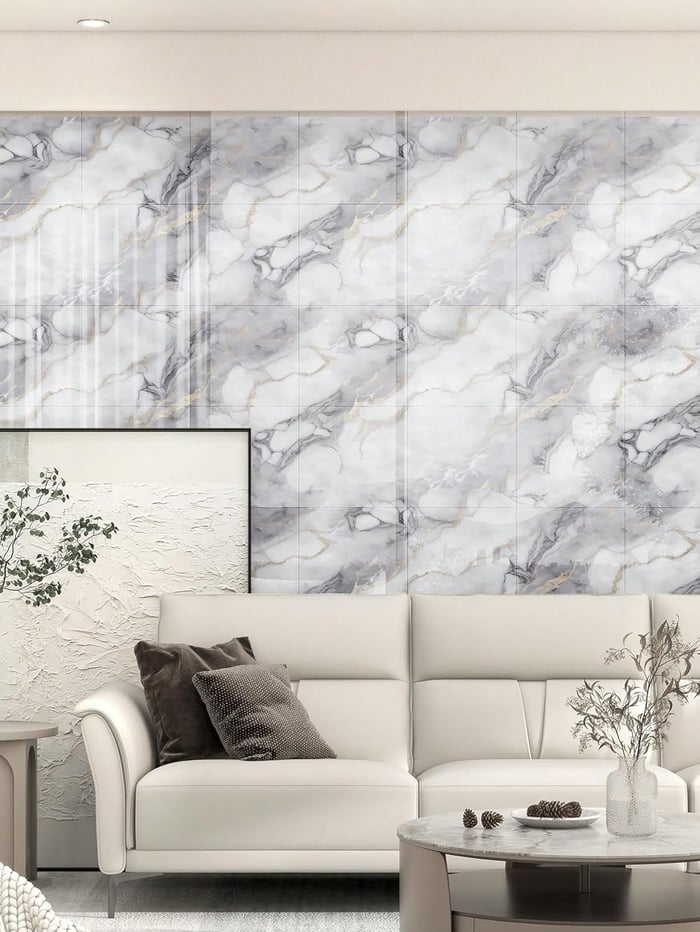 OpulentWall - Marble-Inspired Self-Adhesive Tiles