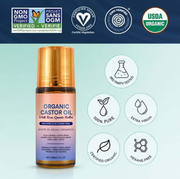 PureGold – Organic Golden Castor Oil