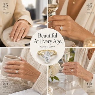 BlushAura – Vintage Marquise Ring