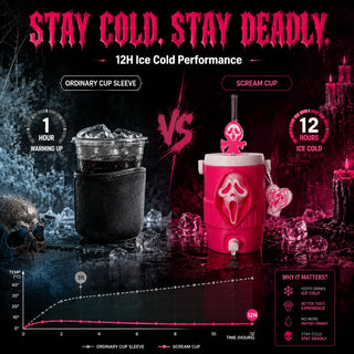 SpookyChill – Horror Themed Insulated Can Tumbler