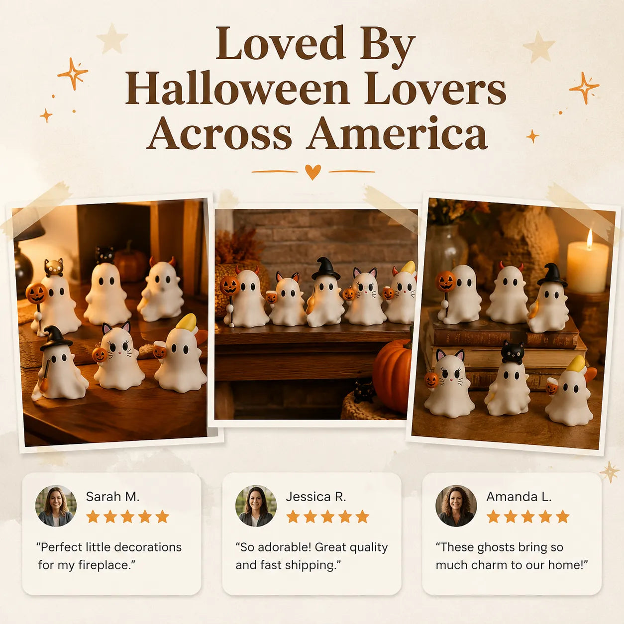 SpookiBuddy – Cute Phone Holder Desktop Figurine