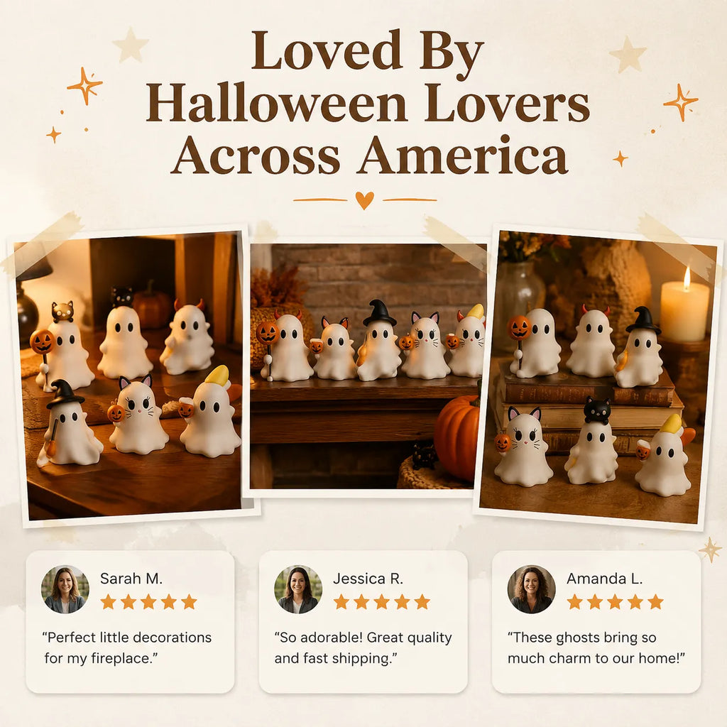 SpookiBuddy – Cute Phone Holder Desktop Figurine