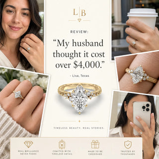 BlushAura – Vintage Marquise Ring