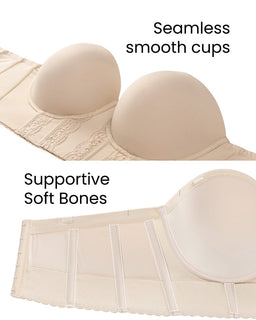 VelourFit - Premium Invisible Sculpt Bra