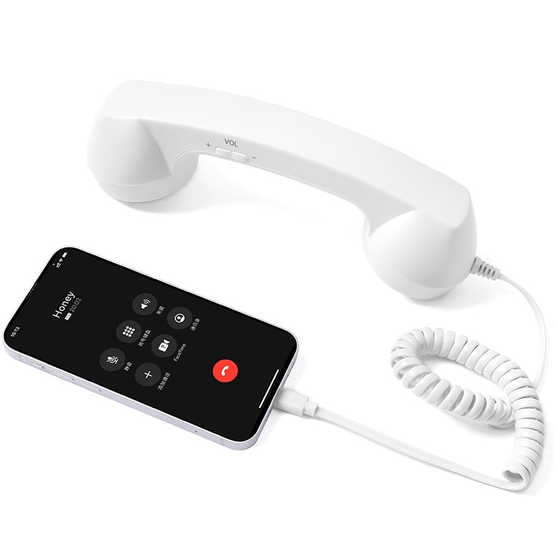 VintageTalk - Wired Retro Phone Handset