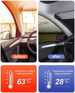 Titanium silver thickened Car Windshield Sun Shade