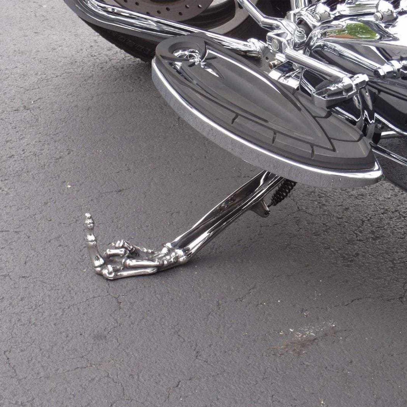 BoneFlip – Skeleton Hand Motorcycle Kickstand