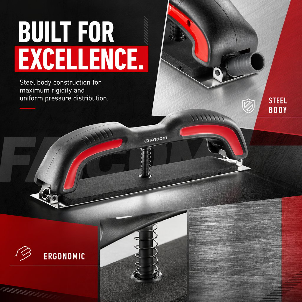 🛠️ FACOM Adjustable Sanding Block Series
