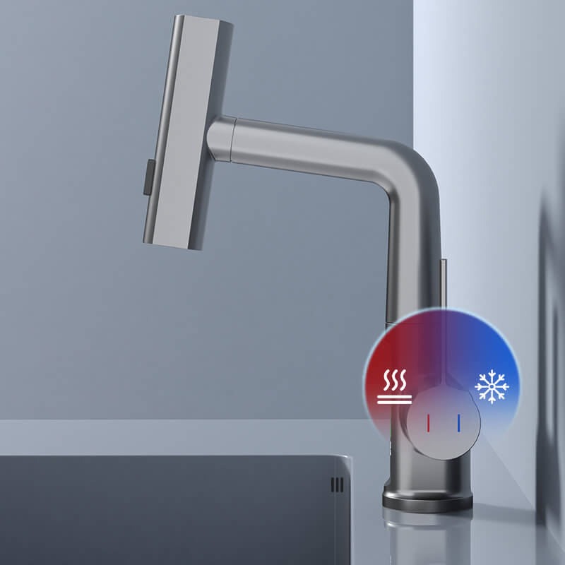 AuraStream – Pulling & Lifting Digital Display Faucet