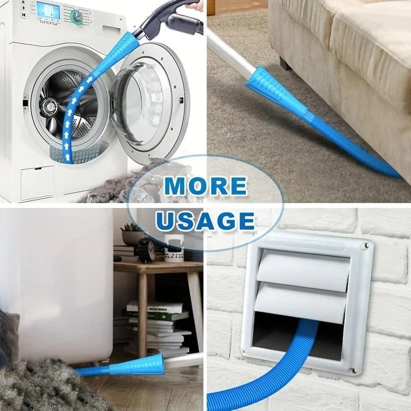 FluffFree - Dryer Vent Cleaner for a Safer Home
