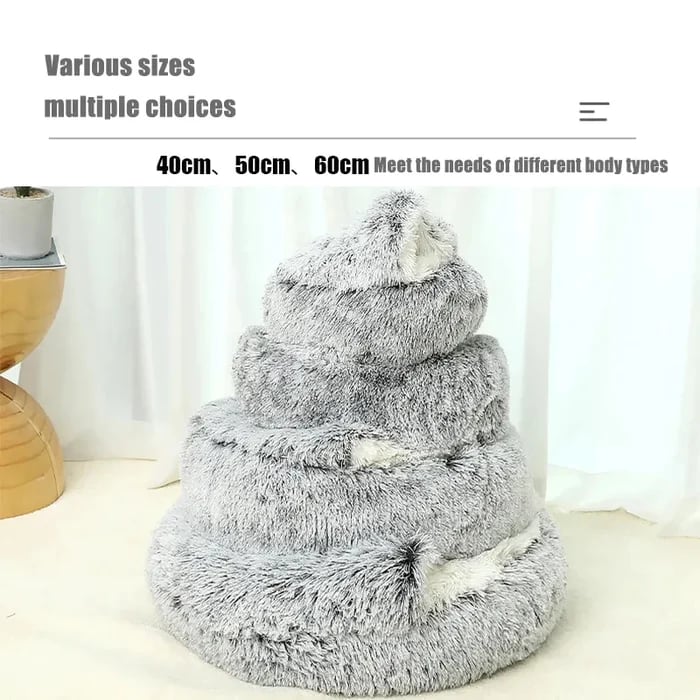 FluffyNest – Plush Bed for Dogs & Cats